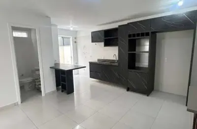 Locação - apartamento com terraço, 02 dormitórios, no bairro rio pequeno