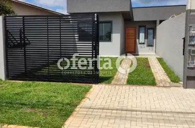 Casa com 3 quartos à venda no passauna, araucária , 69 m2 por r$ 490.000