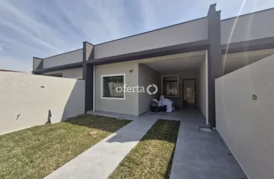 Casa com 2 quartos à venda no tindiquera, araucária , 59 m2 por r$ 390.000