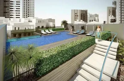 Linda cobertura com elevador panorâmico na quadra mar - vista para mar - parcela direto