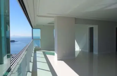 Linda  vista para mar,  novo, com 3 suítes e 4 vagas