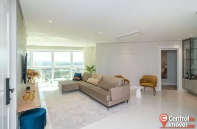 Apto com 3 suítes a 400m do mar, vista panorâmica e 2 vagas - centro - balneário