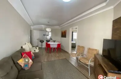 Apartamento mobiliado com 3 dormitórios e lazer no centro