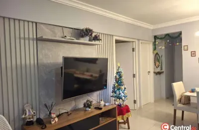 Apartamento para temporada a 170m da praia com 2 dormitórios e garagem