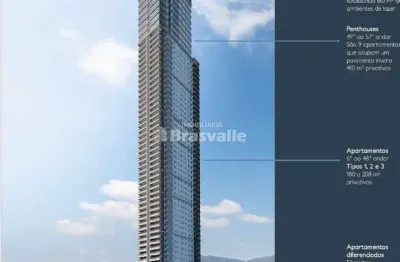 Apartamento com 4 quartos à venda no murta, itajaí , 208 m2 por r$ 2.968.800