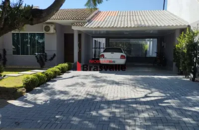 Casa a venda no condomínio condominio residencial gramado 2 no bairro pacaembu - cascavel/pr