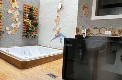 Casa com 3 dorms, vila caiçara, praia grande - r$ 849 mil, cod: 4320