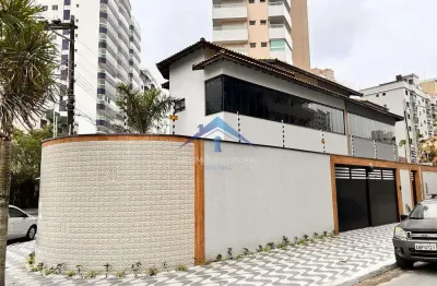 Sobrado com 3 dorms, caiçara, praia grande - r$ 1.35 mi, cod: 4581