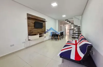 Casa com 2 quartos, solemar, praia grande - r$ 350 mil, cod: 5257