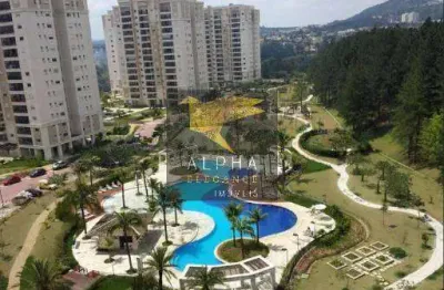 Apartamento no melhor condomínio clube de alphaville- alphavita andar alto