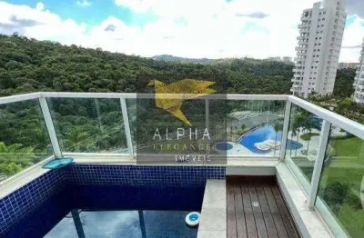 Apto no the penthouses - spa particular com piscina na varanda!