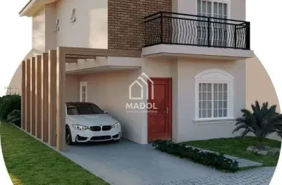 Casa em condomínio à venda em colônia dona luiza, ponta grossa - pr