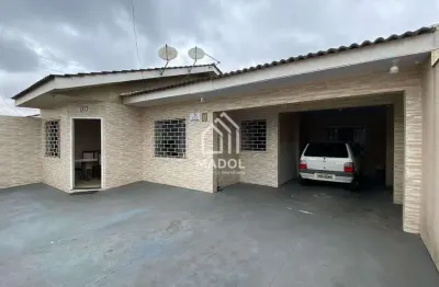 Casa com 4 dormitórios à venda, por r$ 380.000,00 - contorno - ponta grossa/pr