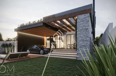 Casa em condomínio à venda em jardim carvalho, ponta grossa - pr
