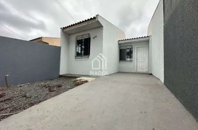 Casa com 2 quartos à venda na rua santa rita, 376, cará-cará, ponta grossa, 48 m2 por r$ 175.000