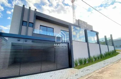 Casa com 3 quartos à venda na rua arnaldo josé de moraes, 557, cará-cará, ponta grossa, 136 m2 por r$ 699.000