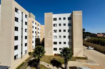 Apartamento com 2 quartos à venda na avenida general carlos cavalcanti, 5695, uvaranas, ponta grossa, 56 m2 por r$ 190.000