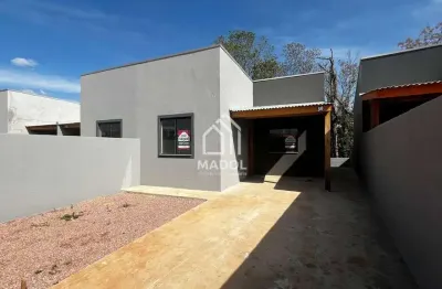 Casa com 2 quartos à venda na rua luiz leonardo pereira dos santos, 14, cará-cará, ponta grossa, 54 m2 por r$ 209.000
