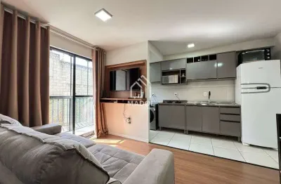 Apartamento com 2 quartos à venda na rua sotero dos reis, 610, cará-cará, ponta grossa, 47 m2 por r$ 180.000