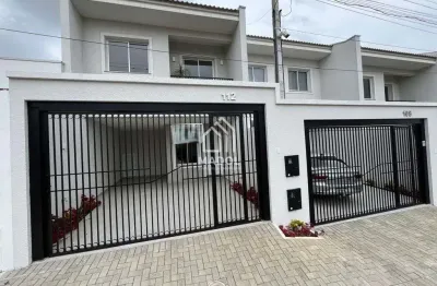 Sobrado mobiliado à venda no bairro órfãs, com 3 quartos (1suíte), 2 vagas