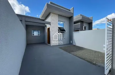 Casa com 03 quartos (1 suíte) à venda, Bairro-  Cará-Cará - Ponta Grossa/PR