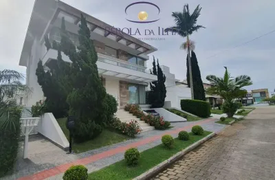 Imperdível oportunidade: casa de luxo à venda em jurerê internacional, florianópolis-sc, com 5 quartos, 5 suítes e 495m²