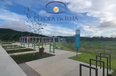 Terreno à venda na rodovia josé carlos daux, 289, canasvieiras, florianópolis por r$ 490.000