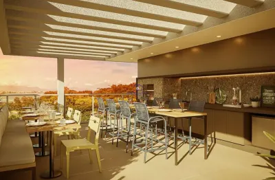 Apartamento com 2 quartos à venda na estrada haroldo soares glavan, 700, cacupé, florianópolis, 70 m2 por r$ 883.000