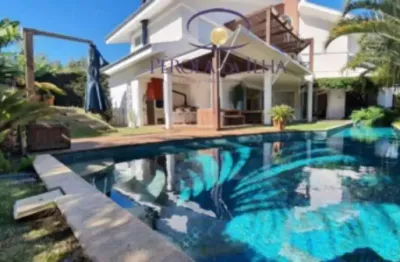 Casa em condomínio de luxo em cacupé, florianópolis-sc: 5 quartos, 4 suítes, 8 banheiros - 478m² - imperdível!