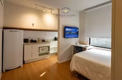 Apartamento à venda em florianópolis-sc, cachoeira do bom jesus: 1 quarto, 1 banheiro, 23m² de área