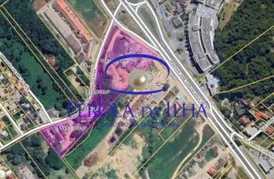 Terreno comercial à venda em florianópolis-sc, cacupé: 20.000 m² de oportunidade única!