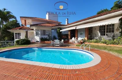 Casa com 3 quartos à venda na estrada haroldo soares glavan, 2000, cacupé, florianópolis por r$ 2.660.000