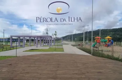 Terreno em condomínio fechado à venda na rodovia josé carlos daux, 289, canasvieiras, florianópolis por r$ 805.000