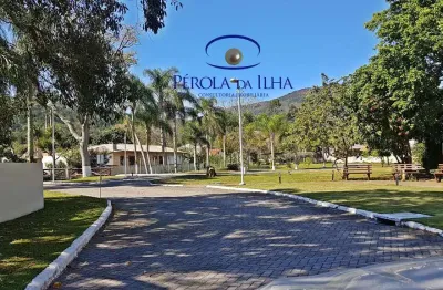 Terreno em condomínio de luxo em florianópolis-sc  417m²  vargem pequena  oportunidade única!
