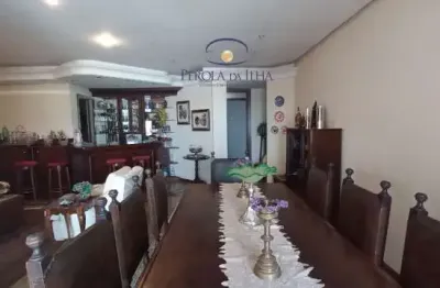 Apartamento com 5 quartos à venda na rua josé da costa moellmann, 10, centro, florianópolis, 381 m2 por r$ 2.390.000