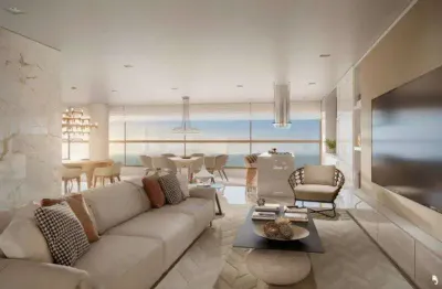 Empreendimento com 3 a 4 suítes, área de lazer completa a 50m do mar, no bairro centro em baln. piçarras!