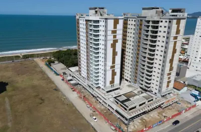 Apartamento frente mar com 3 dormitórios, sendo 1 suíte, com ampla área de lazer, no bairro itacolomi em baln. piçarras! (cód. 12410)