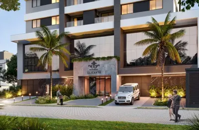 Apartamento com 2 dormitórios, sendo 1 suíte a 300 metros do mar no centro de balneário piçarras/sc (cód. 14329)