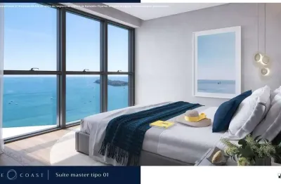 Empreendimento com 3 suítes e área de lazer completa, com vista mar na armação do itapocorói em penha!