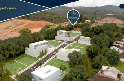 Lotesa parte de 360m² de área, no loteamento pacoville ii - margem esquerda - gaspar/sc