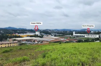 Excelente terreno em condomínio, com 360m² de área, a 150 metros da cooper mafisa, no bairro itoupavazinha em blumenau!