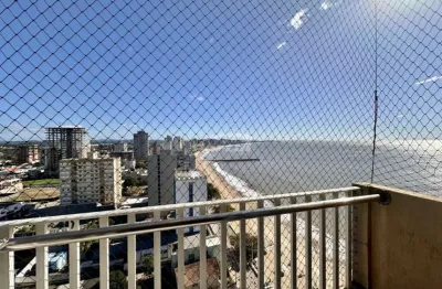 Apartamento mobiliado com 2 dormitórios, vista mar no centro de balneário piçarras/sc (cód.18965)