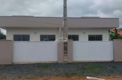 Casa térrea, 02 quartos sendo um suíte, itajuba, barra velha (19679)