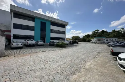 Galpão logístico com prédio de escritório e amplo pátio no bairro gasparinho em gaspar/sc