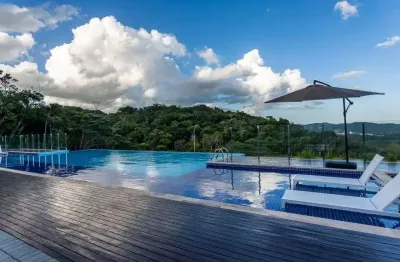 Terrenos com 375 m² na parte alta do loteamento. condomínio fechado na ponta aguda - blumenau/sc