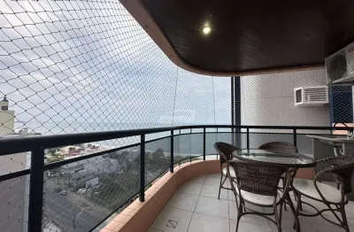 Apartamento mobiliado com vista mar disponível para locação no centro em balneário piçarras/sc (cód. 21280)