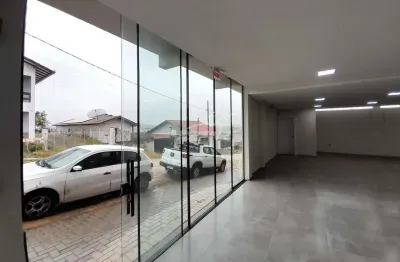 Loja térrea nova disponível para locação no bairro margem esquerda – gaspar/sc