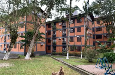 Apartamento mobiliado com 3 dormitórios e 2 vagas de garagem no bairro bela vista em gaspar.
