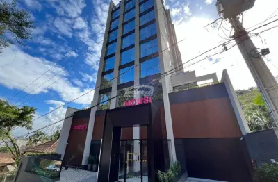 Loft em construção para venda a 200 metros da villa germânica em blumenau.