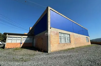 Galpão disponível para locação com 1.500m² no bairro figueira em gaspar/sc